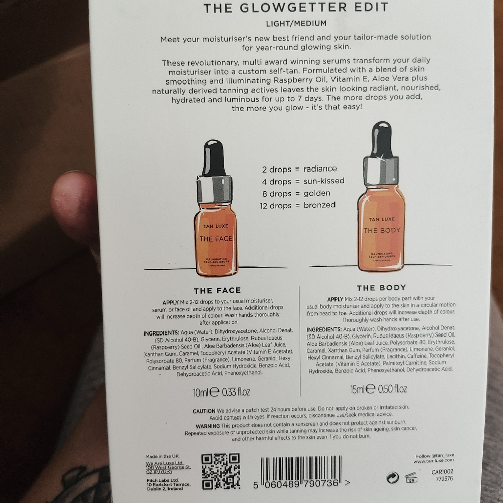Tan-Luxe Tailor-Made Tanning Set - Picture 4 of 4